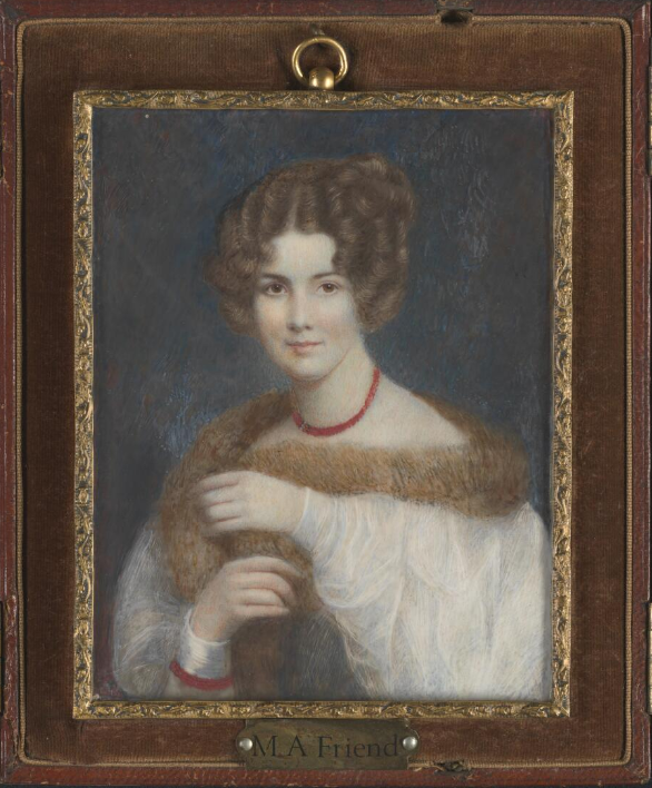Portrait of Mary Ann Friend c 1832 National Library of Australia