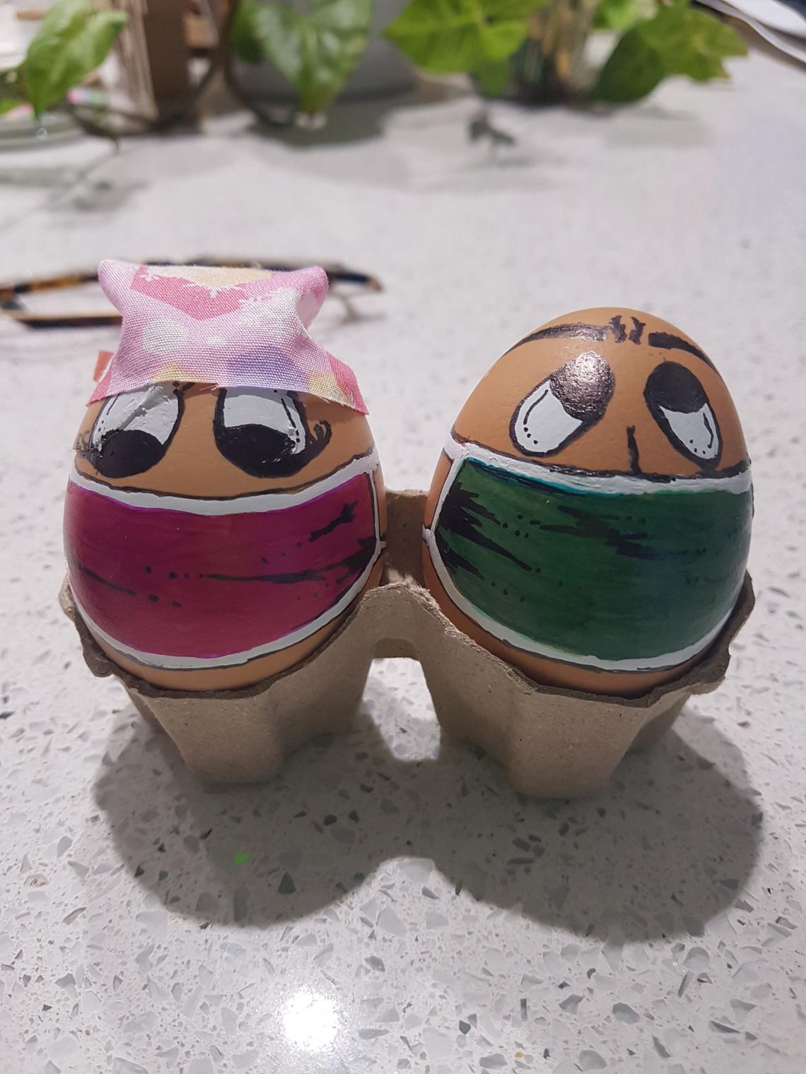 Covid buddies made during COVID-19 pandemic lockdown May 2020