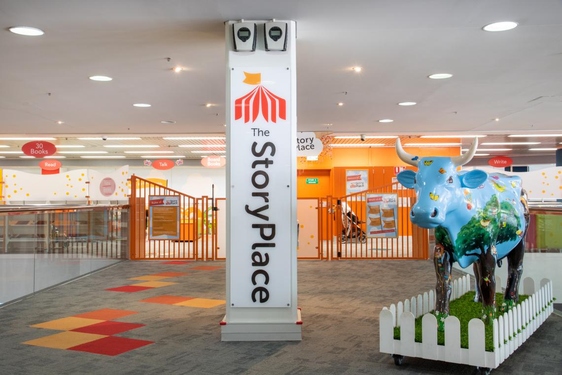 The Story Place entrance gates