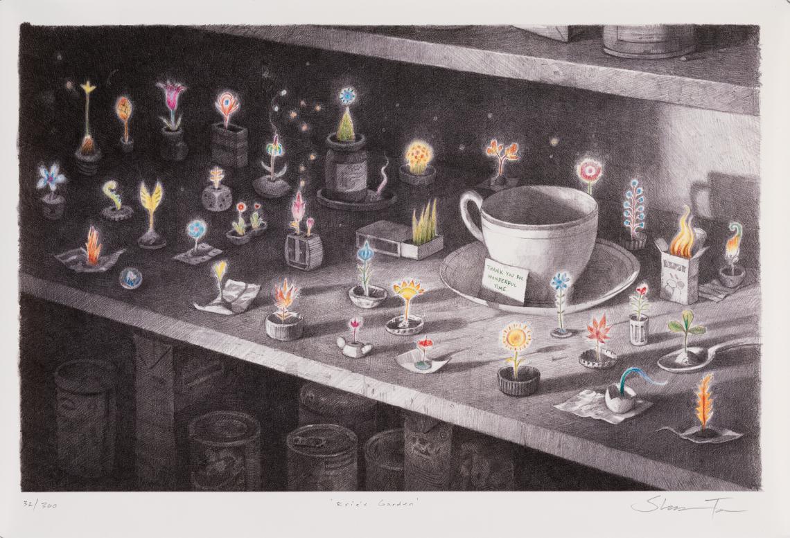 Illustration from Tales from outer suburbia by Shaun Tan