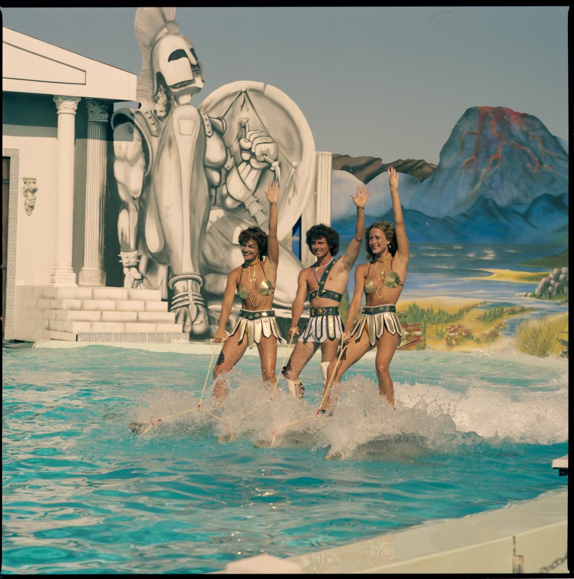 The dolphin show at Atlantis Marine Park Two Rocks 1984