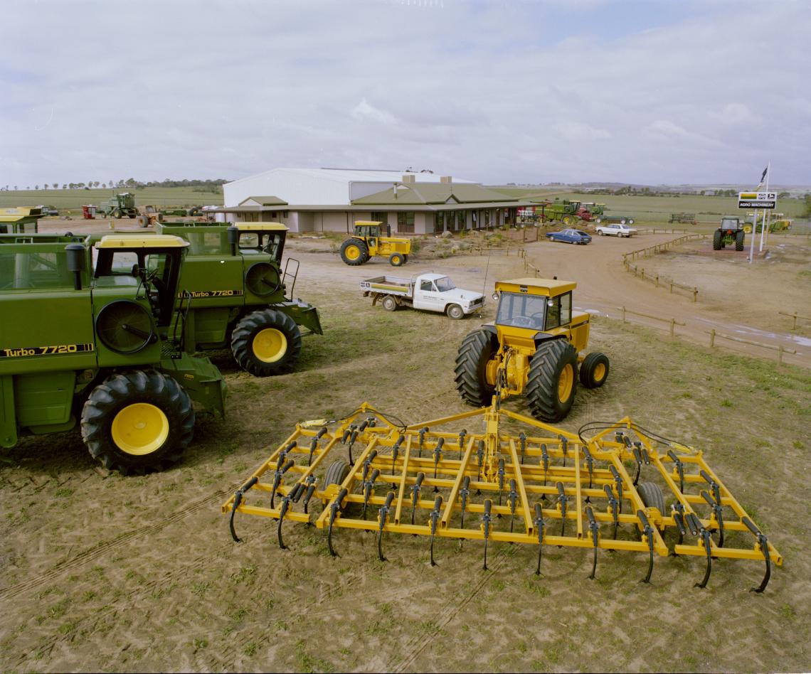 Agro Machinery Chamberlain John Deere dealership in Wongan Hills 24 July 1981