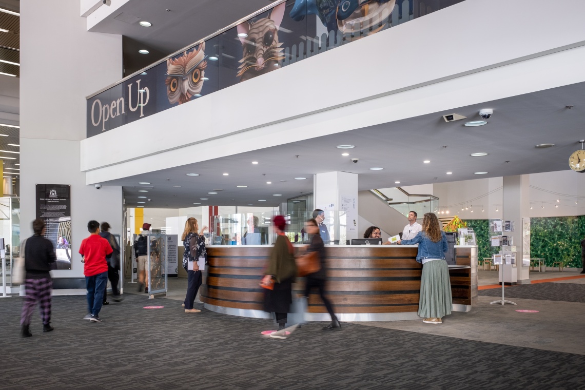 State Library Ground Floor Welcome Desk