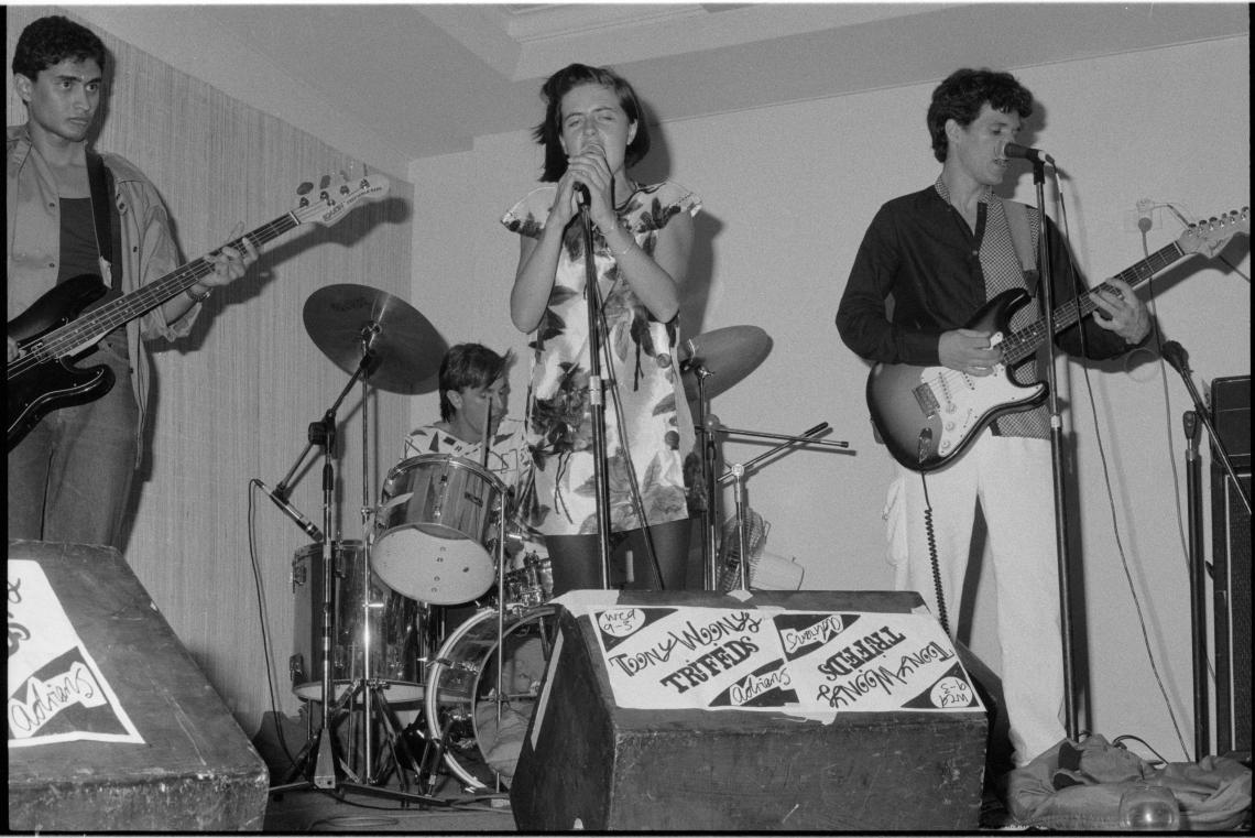 Teeny Weeny performing at the Broadway Tavern Nedlands Western Australia 1980