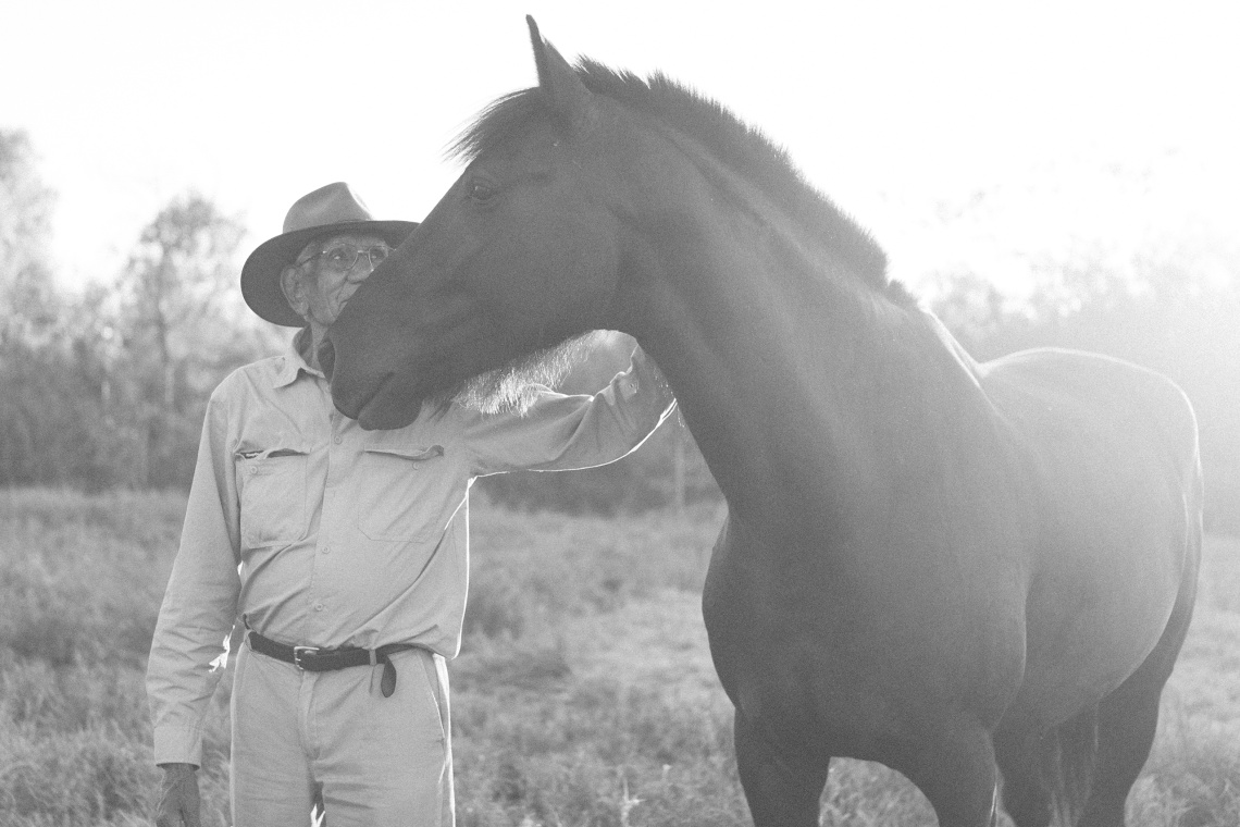 Sam Lovell on the set of The Tale of Mr Kimberley