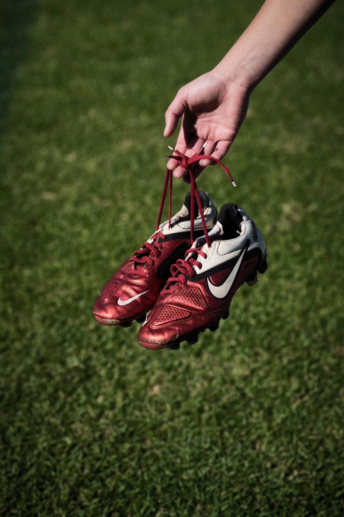 Mikayla Lyonss soccer boots