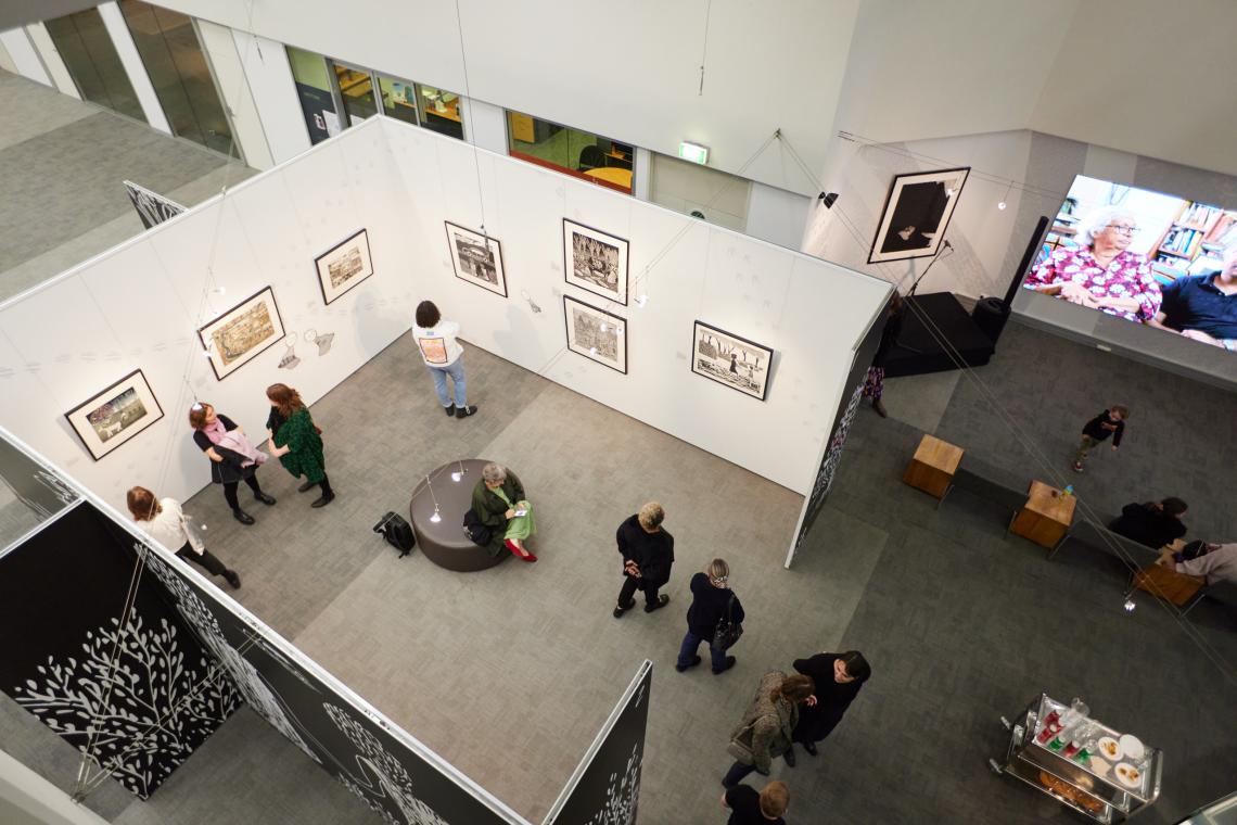 Laurel Nannup exhibition launch 