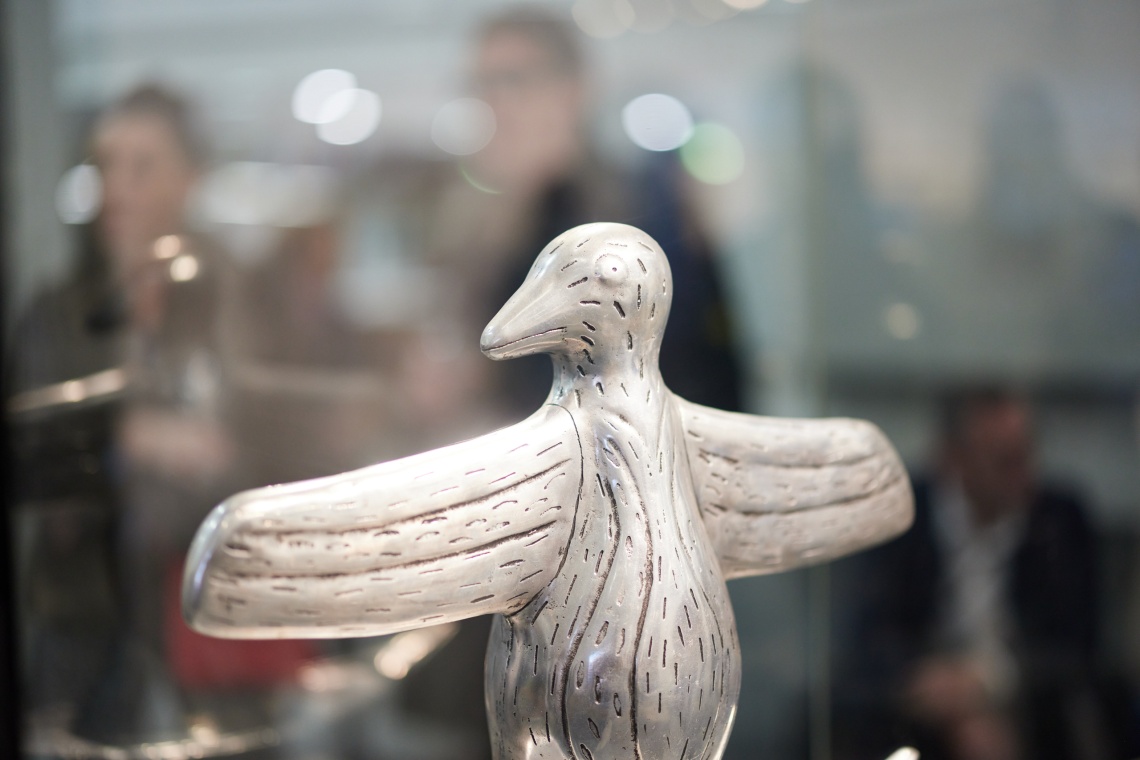 Laurel Nannup exhibition launch - First contact maquette