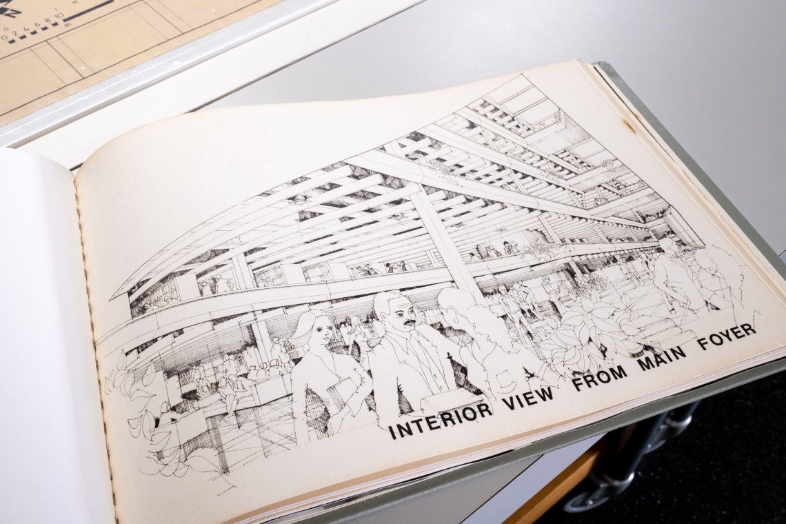 State Library building submission 1978