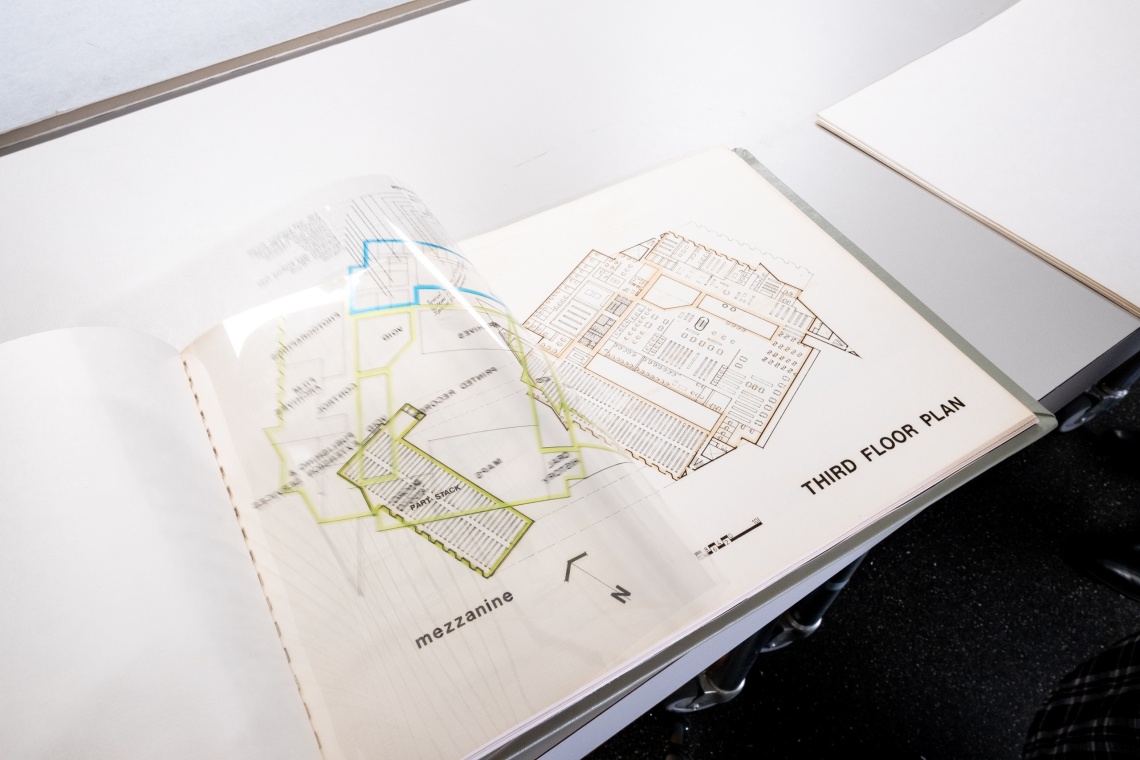 State Library building submission 1978
