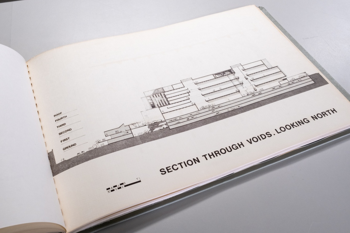 State Library building submission 1978